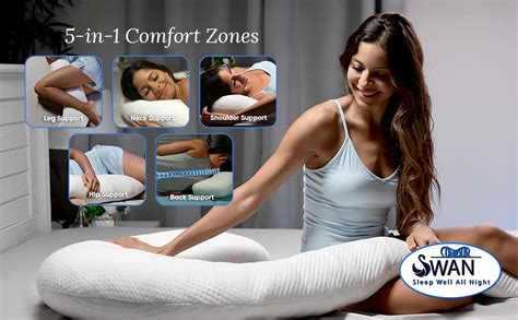 contour swan pillow|contour swan body pillow actress.